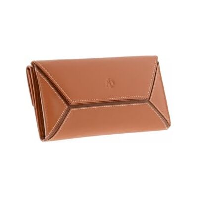 4177-6 ADAPELL Portfel 18 x 10 cm RFID Skóra/Tan, Brązowy, Talla única, Casual 4177-6 ADAPELL Portfel 18 x 10 cm RFID Skóra/Tan, Brązowy, Talla única, Casual