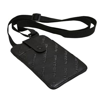 TB4030-00007-0050 Urban Classics Unisex Handsfree Phonecase With Wallet Akcesoria podróżne- portfel, czarny, jeden size TB4030-00007-0050 Urban Classics Unisex Handsfree Phonecase With Wallet Akcesoria podróżne- portfel, czarny, jeden size