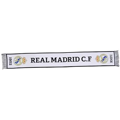 RM4BUF3 Real Madrid Szalik z tkaniny nr 3, biała, rozmiar uniwersalny RM4BUF3 Real Madrid Szalik z tkaniny nr 3, biała, rozmiar uniwersalny