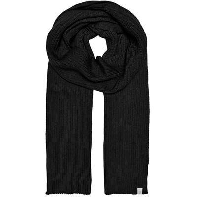 22029812 ONLY & SONS ONSRYAN Rib Knit Scarf Szal, czarny, jeden rozmiar, czarny, jeden rozmiar 22029812 ONLY & SONS ONSRYAN Rib Knit Scarf Szal, czarny, jeden rozmiar, czarny, jeden rozmiar