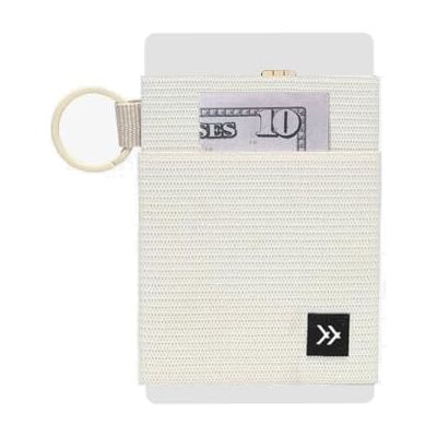 ELASTIC-WALLET Thread Wallets Slim Minimalist Wallet – Front Pocket Credit Card Holder (One Size, Off White) ELASTIC-WALLET Thread Wallets Slim Minimalist Wallet – Front Pocket Credit Card Holder (One Size, Off White)