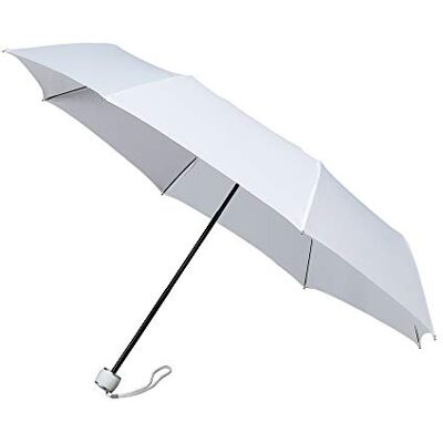 122411 Impliva Minimax Stick Parasol, 100 cm, Biały (Biały), 100 centimeters, Parasol w sztyfcie 122411 Impliva Minimax Stick Parasol, 100 cm, Biały (Biały), 100 centimeters, Parasol w sztyfcie