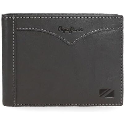 7124242 Pepe Jeans Kurtka Portfel z portmonetką szary 12,5x9,5x1 cm Skóra by Joumma Bags, Szary, Talla única, Portfel z portfelem 7124242 Pepe Jeans Kurtka Portfel z portmonetką szary 12,5x9,5x1 cm Skóra by Joumma Bags, Szary, Talla única, Portfel z portfelem