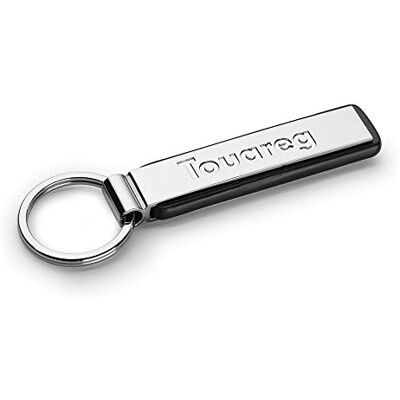 Volkswagen 00087010ADYPN breloczek do kluczy Touareg napis Keyring metalowy wisiorek, srebrny Volkswagen 00087010ADYPN breloczek do kluczy Touareg napis Keyring metalowy wisiorek, srebrny