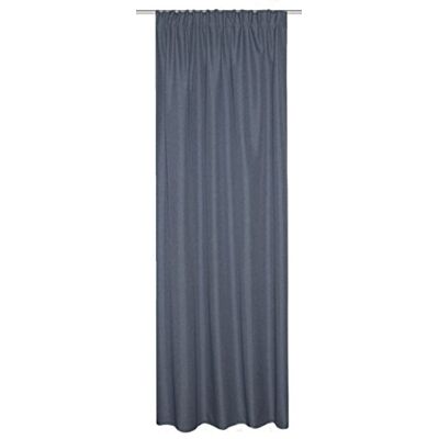 HOMEbasics Home fashion Szalik łączony, tkanina, niebieski, 245 x 135 cm HOMEbasics Home fashion Szalik łączony, tkanina, niebieski, 245 x 135 cm