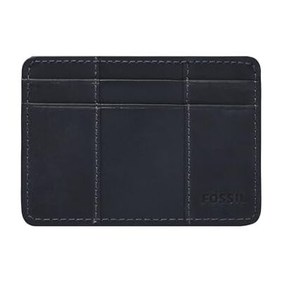 ML4398406 Fossil Mens Everett Card Case, Navy, 10,2 dł. x 0,6 szer. x 6,8 cm wys, grantowy, 10.2 cm L x 0.6 cm W x 6.8 cm H ML4398406 Fossil Mens Everett Card Case, Navy, 10,2 dł. x 0,6 szer. x 6,8 cm wys, grantowy, 10.2 cm L x 0.6 cm W x 6.8 cm H