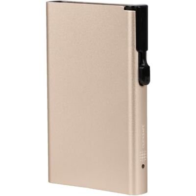 JU-953000 Etui na karty Clicksafe RFID aluminium kość słoniowa biała 8 kart JU-953000 Etui na karty Clicksafe RFID aluminium kość słoniowa biała 8 kart