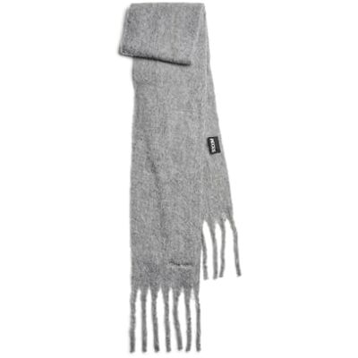 17152569 Pcnilea Long Scarf Pb Bc, jasnoszary melanżowy, jeden rozmiar 17152569 Pcnilea Long Scarf Pb Bc, jasnoszary melanżowy, jeden rozmiar