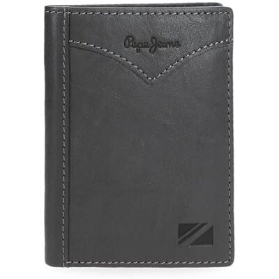 7122042 Pepe Jeans Pionowy portfel z portmonetką szary 8,5x11,5x1 cm Skóra by Joumma Bags, Szary, Talla única, Pionowy portfel z portfelem 7122042 Pepe Jeans Pionowy portfel z portmonetką szary 8,5x11,5x1 cm Skóra by Joumma Bags, Szary, Talla única, Pionowy portfel z portfelem