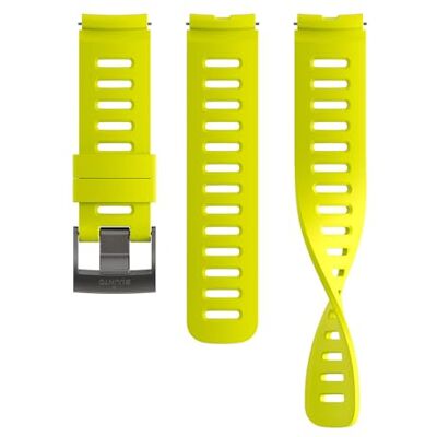 SS051009000 SUUNTO Pasek do Zegarka 22 Div1 Silicone Strap Lemon Yellow S+M SS051009000 SUUNTO Pasek do Zegarka 22 Div1 Silicone Strap Lemon Yellow S+M