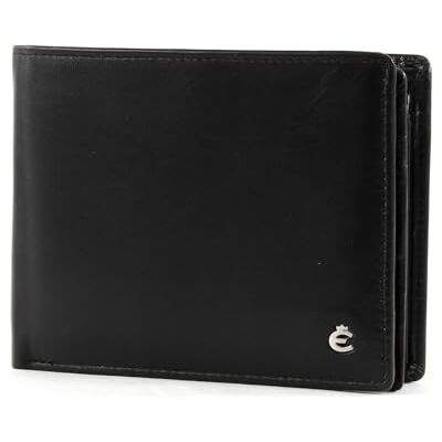 22444900 Esquire Portfel Black 00 12 x 9,5 cm Hombre, Czarny 00, 12 x 9,5 cm, Casual 22444900 Esquire Portfel Black 00 12 x 9,5 cm Hombre, Czarny 00, 12 x 9,5 cm, Casual