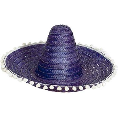FIESTAS GUIRCA Meksykański kapelusz słomkowy (60 cm) dodatek na letnie uroczystości i ukończenie szkoły idealny na meksykańskie wydarzenia tematyczne i imprezy kostiumowe Dorosły Unisex FIESTAS GUIRCA Meksykański kapelusz słomkowy (60 cm) dodatek na letnie uroczystości i ukończenie szkoły idealny na meksykańskie wydarzenia tematyczne i imprezy kostiumowe Dorosły Unisex