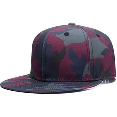43206-83510 Czapka baseballowa unisex kamuflaż, klasyczny kamuflaż wojskowy, regulowany snapback, płaskie rondo, kapelusz trucker, Army Camo, Rozmiar uniwersalny 43206-83510 Czapka baseballowa unisex kamuflaż, klasyczny kamuflaż wojskowy, regulowany snapback, płaskie rondo, kapelusz trucker, Army Camo, Rozmiar uniwersalny