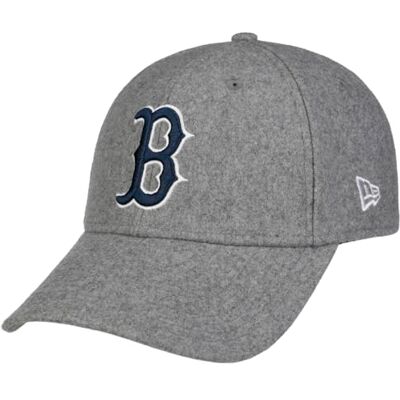 NE60424677 New Era Czapka 9Forty Melton Wool MLB Red SoxEra Mężczyźni strapback cap baseball Metalowa sprzączka, Z daszkiem Zima jesień-zima One Size szary melanż NE60424677 New Era Czapka 9Forty Melton Wool MLB Red SoxEra Mężczyźni strapback cap baseball Metalowa sprzączka, Z daszkiem Zima jesień-zima One Size szary melanż