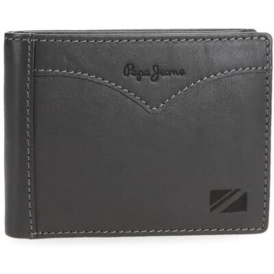 7123142 Pepe Jeans Kurtka Poziomy portfel z portmonetką szary 11x8x1 cm Skóra by Joumma Bags, Szary, Talla única, Poziomy portfel z portfelem 7123142 Pepe Jeans Kurtka Poziomy portfel z portmonetką szary 11x8x1 cm Skóra by Joumma Bags, Szary, Talla única, Poziomy portfel z portfelem