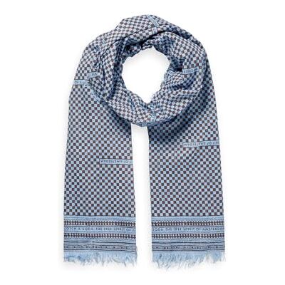 UF400713M-248 Scotch & Soda Block Print Sarong Scarf, One Size, Blok Print, jeden rozmiar UF400713M-248 Scotch & Soda Block Print Sarong Scarf, One Size, Blok Print, jeden rozmiar