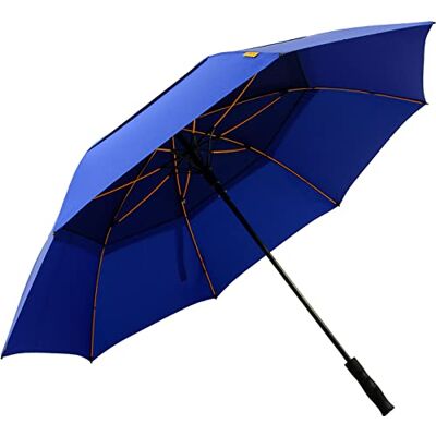 IMPLIVAGP768059GOLF Falcone Parapluie de golf homme à ouverture automatique – Résistant au vent Bleu baleines pomarańczowy parasol, 97 cm, 160 litrów, niebieski (Bleu) IMPLIVAGP768059GOLF Falcone Parapluie de golf homme à ouverture automatique – Résistant au vent Bleu baleines pomarańczowy parasol, 97 cm, 160 litrów, niebieski (Bleu)