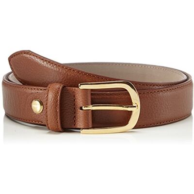99000106-156 Amalo Accessories Pasek damski Angelina, rozmiar 75 cm, brązowy (Cognac 156), brązowy (Cognac 156), 75 99000106-156 Amalo Accessories Pasek damski Angelina, rozmiar 75 cm, brązowy (Cognac 156), brązowy (Cognac 156), 75