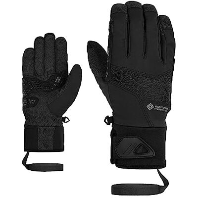 801429 Ziener Unisex Gorner rękawice outdoorowe/jazda na nartach, oddychające, funkcjonalne, czarne, rozmiar 7,5 801429 Ziener Unisex Gorner rękawice outdoorowe/jazda na nartach, oddychające, funkcjonalne, czarne, rozmiar 7,5