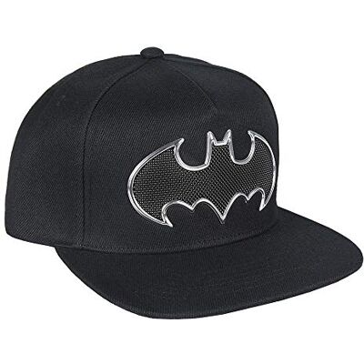 2200003348- Artesania Cerda Chłopcy Gorra Visera Plana Black Batman czapka z daszkiem, czarny (Negro Negro), średni (rozmiar producenta: 59) 2200003348- Artesania Cerda Chłopcy Gorra Visera Plana Black Batman czapka z daszkiem, czarny (Negro Negro), średni (rozmiar producenta: 59)