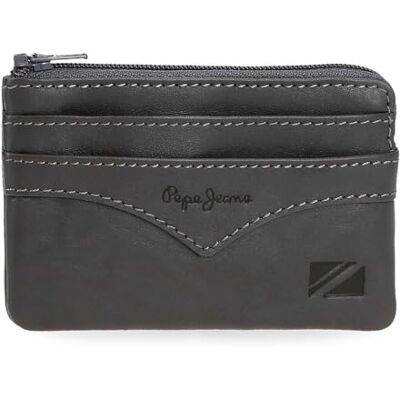 7120142 Pepe Jeans Kurtka Portfel Szary 11x7x1,5 cm Skóra by Joumma Bags, Szary, Talla única, portmonetka 7120142 Pepe Jeans Kurtka Portfel Szary 11x7x1,5 cm Skóra by Joumma Bags, Szary, Talla única, portmonetka