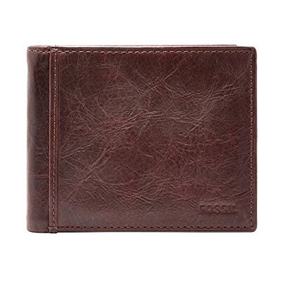 ML3784 Fossil Ingram portfel RFID Skóra 11,5 cm, brązowy, 1.9x8.9x11.1 cm (B x H x T) ML3784 Fossil Ingram portfel RFID Skóra 11,5 cm, brązowy, 1.9x8.9x11.1 cm (B x H x T)