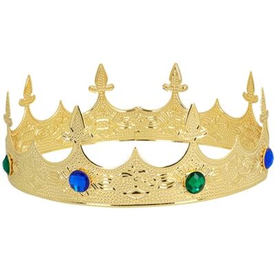 Boland Korona do kostiumów karnawałowych, opaska na głowę, tiara, akcesorium na wesele, JGA i karnawał Boland Korona do kostiumów karnawałowych, opaska na głowę, tiara, akcesorium na wesele, JGA i karnawał