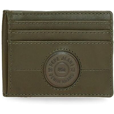7860433 Pepe Jeans Cracker Karty na karcie Zielony 9,5x7,5 cms Skóra, Zielony, Talla única, etui na karty 7860433 Pepe Jeans Cracker Karty na karcie Zielony 9,5x7,5 cms Skóra, Zielony, Talla única, etui na karty