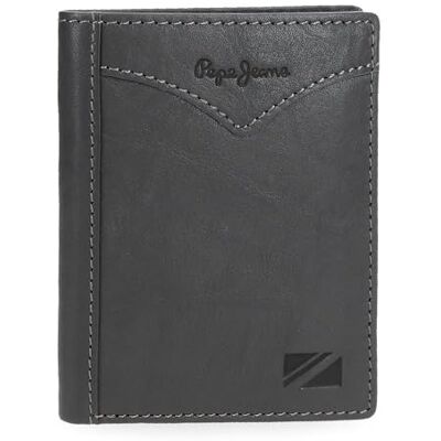 7121142 Pepe Jeans Pionowy portfel z portmonetką szary 8,5x10,5x1 cm Skóra by Joumma Bags, Szary, Talla única, Pionowy portfel z portfelem 7121142 Pepe Jeans Pionowy portfel z portmonetką szary 8,5x10,5x1 cm Skóra by Joumma Bags, Szary, Talla única, Pionowy portfel z portfelem