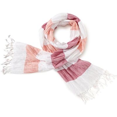 Carolin scarf_165E801274 Tommy Jeans Szalik damski, Wielokolorowy (613_cerise/ Multi), jeden rozmiar Carolin scarf_165E801274 Tommy Jeans Szalik damski, Wielokolorowy (613_cerise/ Multi), jeden rozmiar