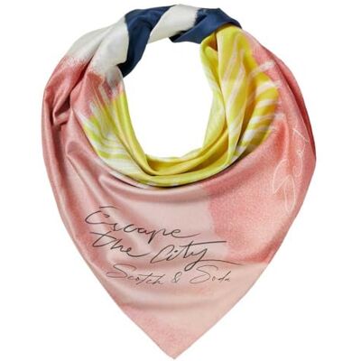UF400716M Scotch & Soda Abstract Sun foulard Scarf, One Size, Abstract Sun Foulard, jeden rozmiar UF400716M Scotch & Soda Abstract Sun foulard Scarf, One Size, Abstract Sun Foulard, jeden rozmiar