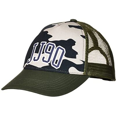 12211740 JACK & JONES Jacconan Camo Trucker męska czapka bejsbolowa, rodzynka, jeden rozmiar 12211740 JACK & JONES Jacconan Camo Trucker męska czapka bejsbolowa, rodzynka, jeden rozmiar
