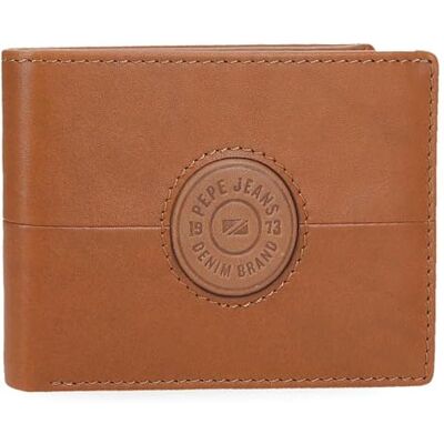 7863136 Pepe Jeans Cracker Poziomy Portfel z Portfelem Beżowy 11x8x1 cm Skóra by Joumma Bags, beż, Talla única, Poziomy portfel z portfelem 7863136 Pepe Jeans Cracker Poziomy Portfel z Portfelem Beżowy 11x8x1 cm Skóra by Joumma Bags, beż, Talla única, Poziomy portfel z portfelem