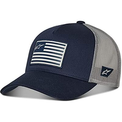 Alpinestars Męska czapka z daszkiem z flagą (1 opakowanie) Alpinestars Męska czapka z daszkiem z flagą (1 opakowanie)