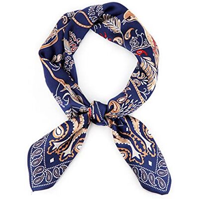 27 100% czysty jedwab morwowy kwadratowy szalik cali x 70 cm szalik na głowę dla kobiet naturalny jedwab apaszka z nadrukiem chustka na głowę, Niebieskie drzewo i ptak, in 27 100% czysty jedwab morwowy kwadratowy szalik cali x 70 cm szalik na głowę dla kobiet naturalny jedwab apaszka z nadrukiem chustka na głowę, Niebieskie drzewo i ptak, in