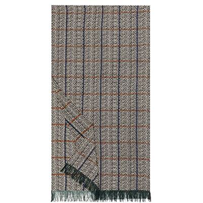 43552-072 Roeckl Szalik męski, Czarny Wielu, 45 cm x 180 cm 43552-072 Roeckl Szalik męski, Czarny Wielu, 45 cm x 180 cm