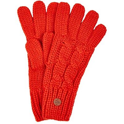 308560-50 Camel Active Womenswear Rękawice damskie, Red (Mandarin 50), M 308560-50 Camel Active Womenswear Rękawice damskie, Red (Mandarin 50), M