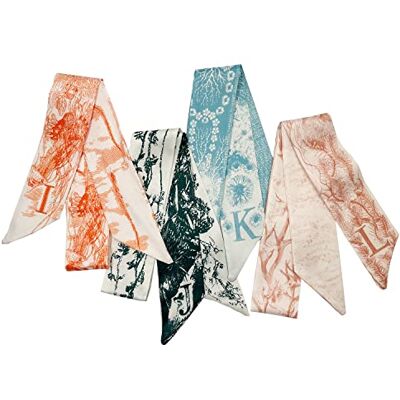 SJ4PCS SansHeBe Modny szalik damski -1, Zielony I J K L, M SJ4PCS SansHeBe Modny szalik damski -1, Zielony I J K L, M