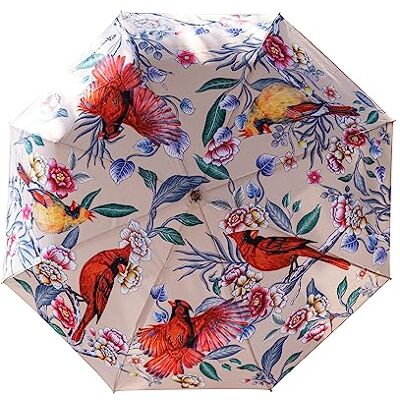 3100-CDF Anuschka Damski Parasol z Oryginalnym Nadrukiem, Automatycznym Otwieraniem/Zamykaniem i Ochrona Przeciwsloneczna UPF 50+ Cardinal Family 3100-CDF Anuschka Damski Parasol z Oryginalnym Nadrukiem, Automatycznym Otwieraniem/Zamykaniem i Ochrona Przeciwsloneczna UPF 50+ Cardinal Family