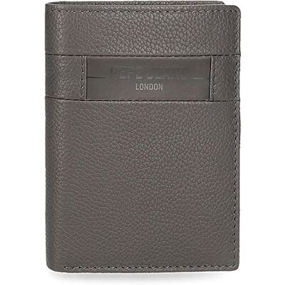 7882034 Pepe Jeans Checkbox Portfel pionowy z portmonetką Szary 8,5x11,5x1 cms Skóra, Szary, Talla única, Portfolio pionowe z toreb 7882034 Pepe Jeans Checkbox Portfel pionowy z portmonetką Szary 8,5x11,5x1 cms Skóra, Szary, Talla única, Portfolio pionowe z toreb