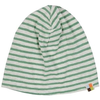 7118 loud + proud Unisex dziecięca paski z lnu, certyfikat GOTS czapka beanie, bambus, 36-38 7118 loud + proud Unisex dziecięca paski z lnu, certyfikat GOTS czapka beanie, bambus, 36-38