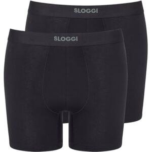 10222372 Sloggi Men Ever Ease Short 2P Black, czarny, XL 10222372 Sloggi Men Ever Ease Short 2P Black, czarny, XL
