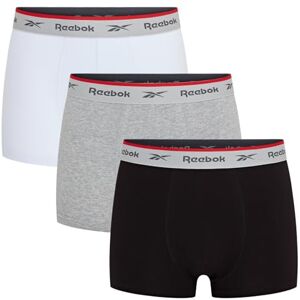 5026696102403 Reebok Trunk Ovett C8266 Bokserki męskie, C8266_S; czarne, rozmiar S, 3 sztuki 5026696102403 Reebok Trunk Ovett C8266 Bokserki męskie, C8266_S; czarne, rozmiar S, 3 sztuki