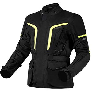 OZ-TJ-SAHARA_58_XS OZONE MOTO Sahara męska kurtka motocyklowa, Czarny/żółty (Fluo Yellow), XS OZ-TJ-SAHARA_58_XS OZONE MOTO Sahara męska kurtka motocyklowa, Czarny/żółty (Fluo Yellow), XS