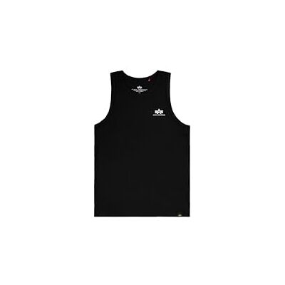 196541-03 Alpha Industries Small Logo Tank dla mężczyzn Black 196541-03 Alpha Industries Small Logo Tank dla mężczyzn Black