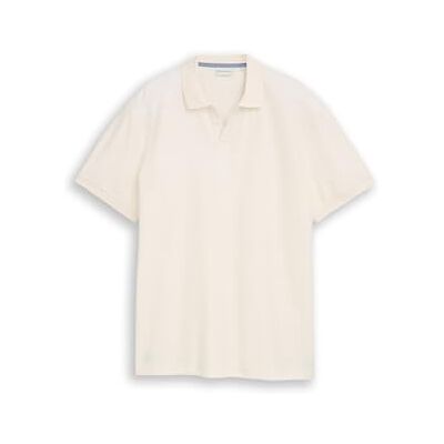 1051182 Tom Tailor Polo, 10348-Gardenia White, L Mężczyźni 1051182 Tom Tailor Polo, 10348-Gardenia White, L Mężczyźni