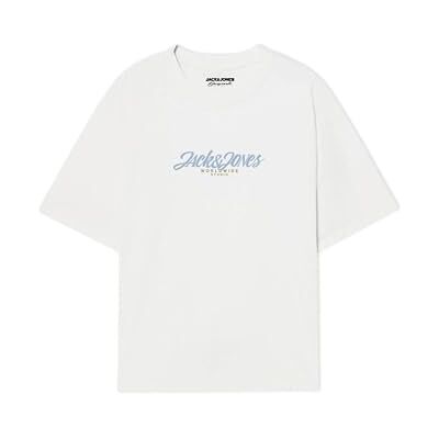12281810-4812130 Jack & Jones Jortavira Tee SS Crew Neck FST, Bright White, M 12281810-4812130 Jack & Jones Jortavira Tee SS Crew Neck FST, Bright White, M