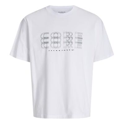 12282698-4823952 Jcofusion Big Branding Tee SS Crew Neck, Bright White, M 12282698-4823952 Jcofusion Big Branding Tee SS Crew Neck, Bright White, M