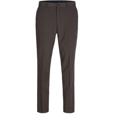 12241996 JACK & JONES Męskie spodnie garniturowe Jprcosta Trouser, Mulcz/Fit: super slim fit, 52 12241996 JACK & JONES Męskie spodnie garniturowe Jprcosta Trouser, Mulcz/Fit: super slim fit, 52