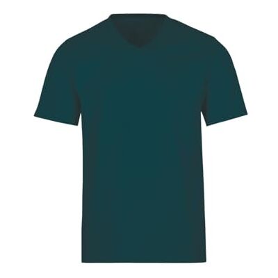 637203-152 Trigema T-shirt męski 637203, szafir, 3XL 637203-152 Trigema T-shirt męski 637203, szafir, 3XL